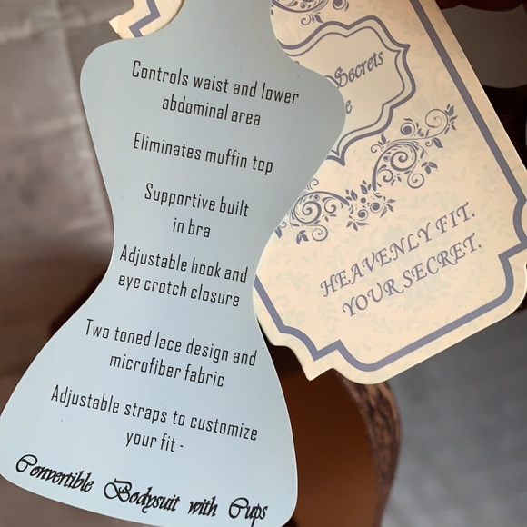 Heavenly Secrets Convertible Body Suit L Large - Picture 6 of 7